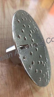 Grosseur 170/200 de maille plaquée de meule de diamant avec la tolérance de précision