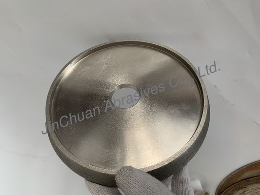 Les roues parallèles de plaine de diamant de meule d'alliage d'aluminium de diamant pour la bande scie des lames