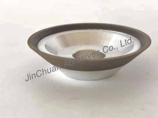 Collage de ponçage affilé de résine de roue de diamant en bois de la poussière abrasive D64 résistant