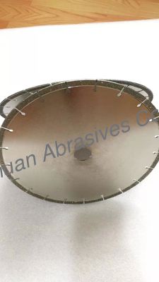 Metal la lame de diamant/le coupeur de tuile plaqués par coupe lame de diamant 300mm