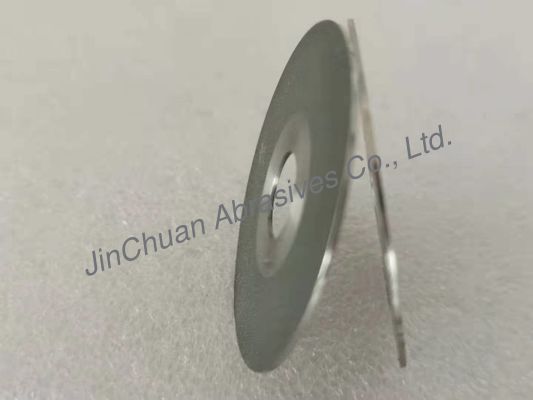 Diamond Wheel plaqué par 1A1 50*0.8*12.7*13 D600 pour les pierres précieuses