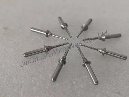 Diamond Plated Grinding Pins plaqué 3*32.33*1.36*3 D60/70
