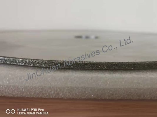 Gray Electroplated Diamond Grinding Wheels avec la lame de coupe de corps en acier D40/45