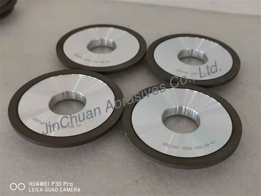 Lien Diamond Abrasive Grinding Wheel 3A1 100*11*32*6*4 D240# 100% de résine