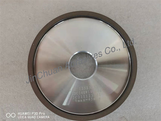 meule abrasive de sorte de 4A2 Diamond Grinding Wheel 125*18.5*32*5*7 D240# 100%