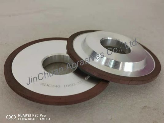 arc 3A1 Diamond Grinding Wheel Resin Bonded plat de 100mm pour la lame de scies circulaire