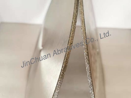 Les poussières abrasives D35/40 ont plaqué Diamond Grinding Wheels Cutting Disc 350*4*25.4*4mm