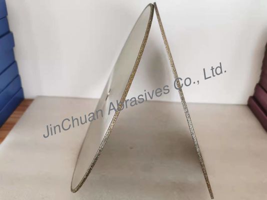 Les poussières abrasives D35/40 ont plaqué Diamond Grinding Wheels Cutting Disc 350*4*25.4*4mm