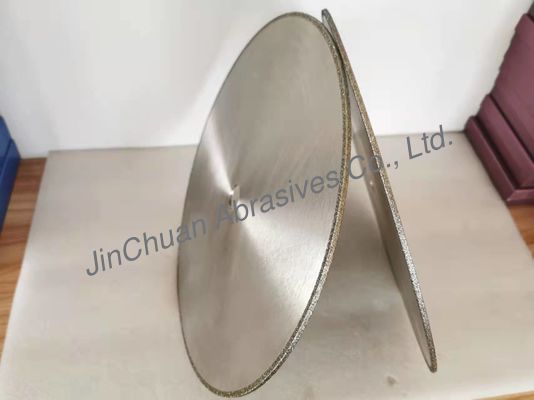 Les poussières abrasives D35/40 ont plaqué Diamond Grinding Wheels Cutting Disc 350*4*25.4*4mm