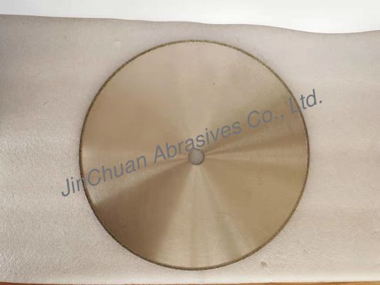 Les poussières abrasives D35/40 ont plaqué Diamond Grinding Wheels Cutting Disc 350*4*25.4*4mm